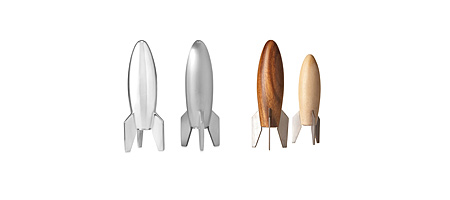Rocket Salt and Pepper Shakers