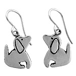 DOG & CAT CHARM EARRINGS