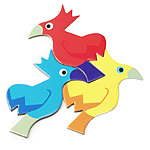 PERPETUAL PUZZLE: BIRDS OF PARADISE
