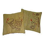 JAZZ & CONGA DRUM CHAIR CUSHIONS