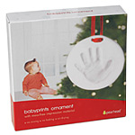 BABY PRINT ORNAMENT