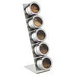 MAGNETIC ARTISAN SALT AND SPICE RACK