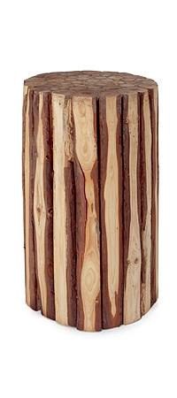 Reclaimed Fir Branch Stools