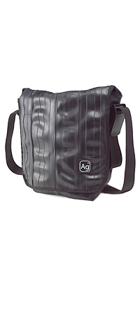 Recycled Bike Tube Bag: The Haversack