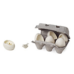 PORCELAIN EGG CANDLES