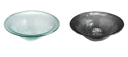 The Elements Collection: Glass Serving Bowl