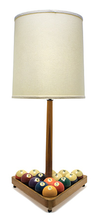 Pool Ball Lamp