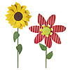 OVERSIZED RECYCLED TIN FLOWERS