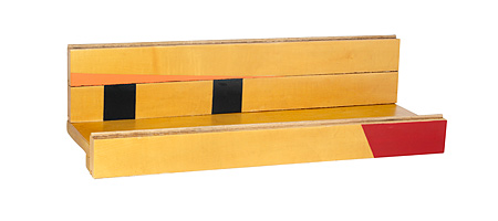 Reclaimed Gym Floor Shelf