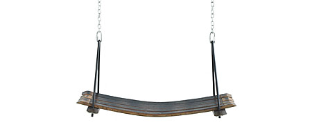 Retired Wine Barrel Swing