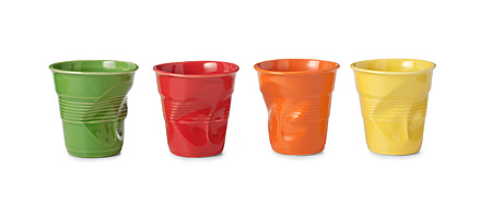 Bright Espresso Crinkle Cups