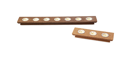 Cork Candle Holders