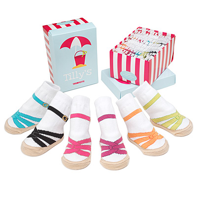 TILLY'S SANDAL SOCKS - SET OF SIX | Baby Apparel, Infant Shoes, Baby ...