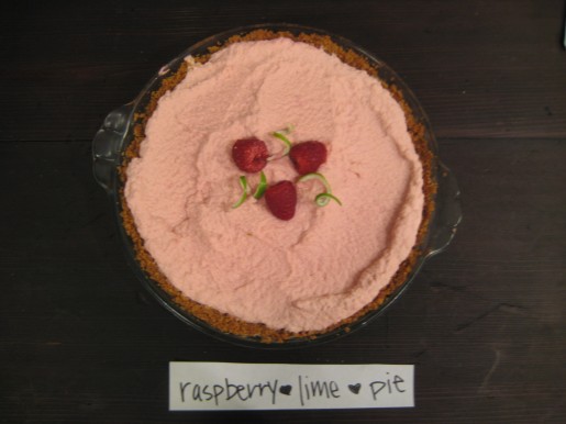 raspberry lime pie