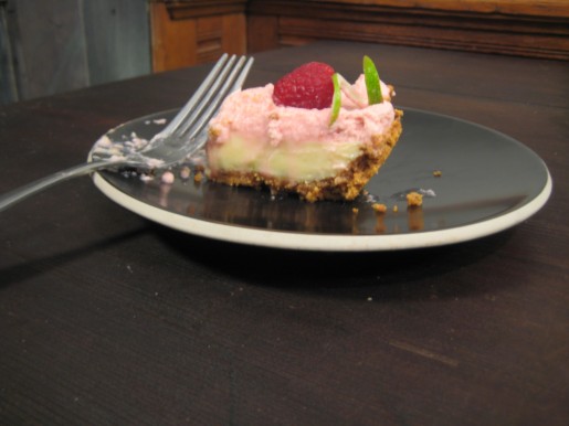 raspberry lime pie