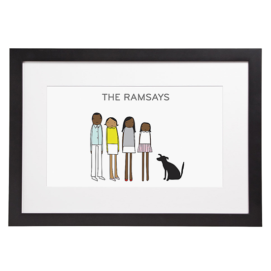 Personalized Family Portrait | $75 | UncommonGoods