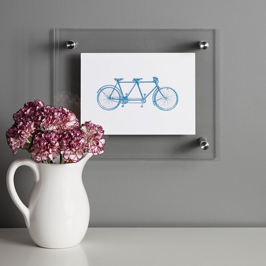 Letterpress Bicycle by Mitchell Pennell | UncommonGoods