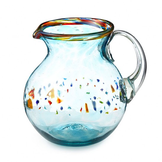 Recycled Verano Glass Pitcher | UncommonGoods