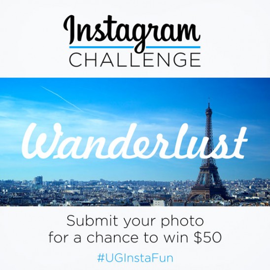 Instagram Challenge | #UGInstaFun | Wanderlust | UncommonGoods
