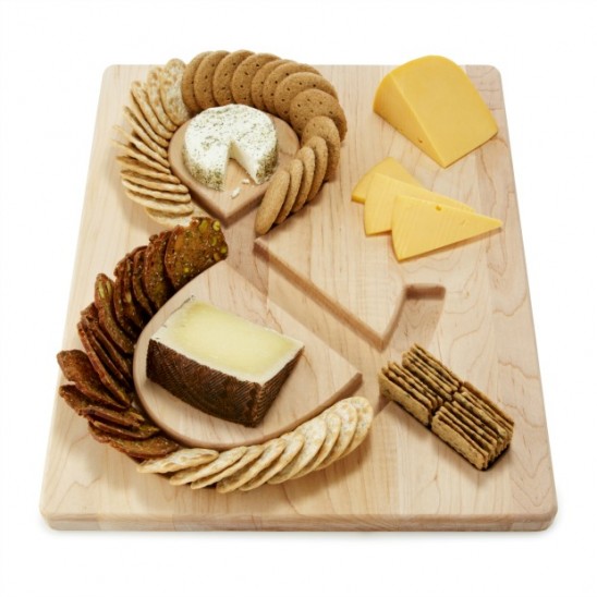 Cheese & Cracker's Serving Board | UncommonGoods