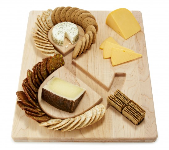 Cheese & Crackers Serving Board | UncommonGoods
