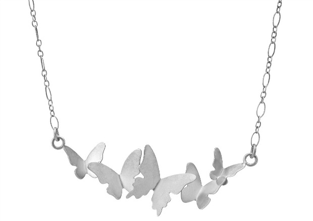 Butterfly Cloud Necklace | UncommonGoods