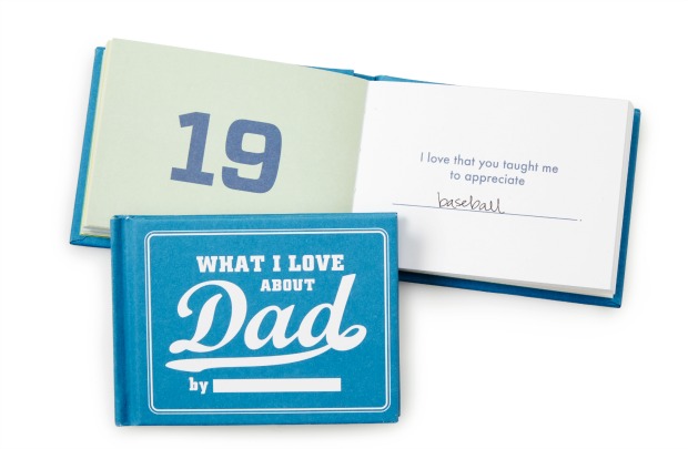 What I Love About Dad By Me Book | UncommonGoods