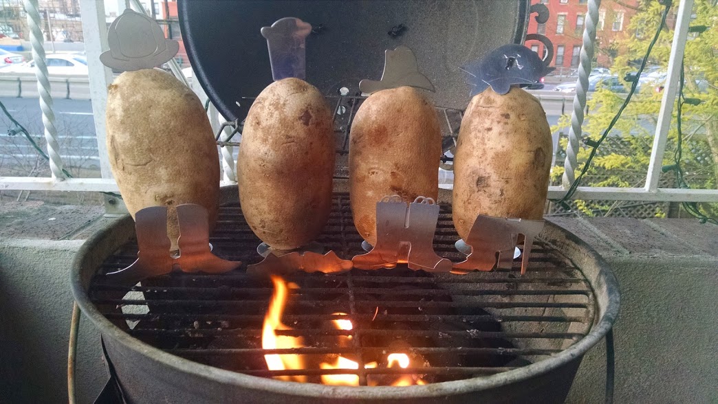 Speed Up Grilling Time with Potato People