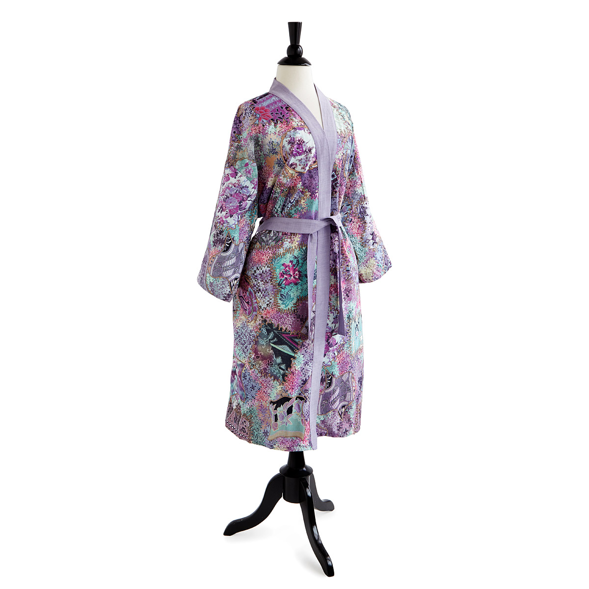 batik kimono robe