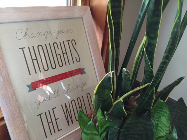 Change Your Thoughts-Change the World