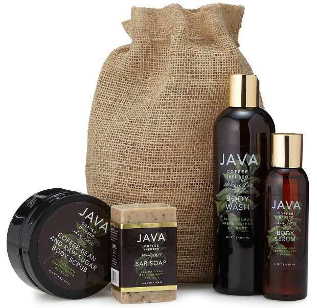 Java Coffee Infused Skincare Body Collection | UncommonGoods