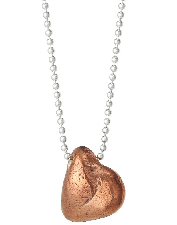 Organic Heart Necklace | UncommonGoods