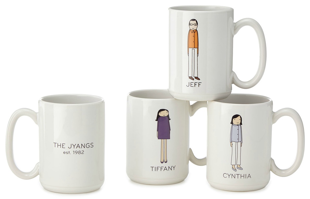 Personalized Family Mugs