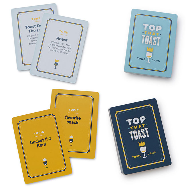 Top the Toast Card Game | UncommonGoods