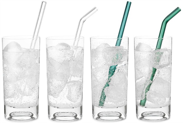 Glass straws | UncommonGoods