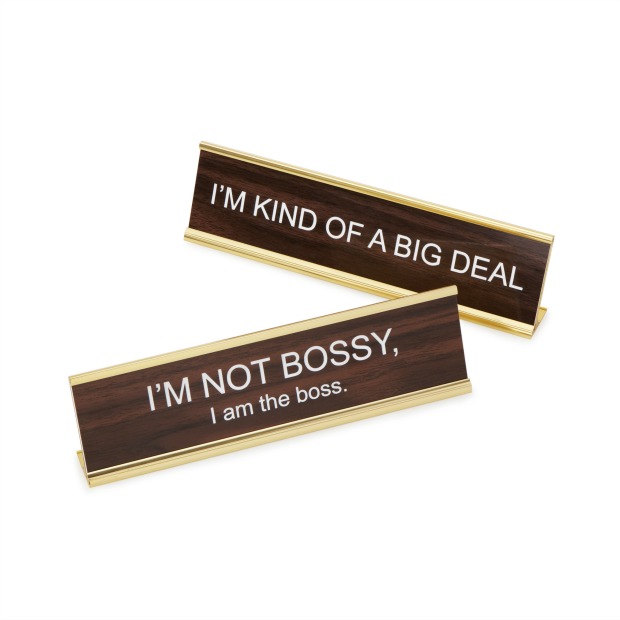 Personality Desk Signs | UncommonGoods
