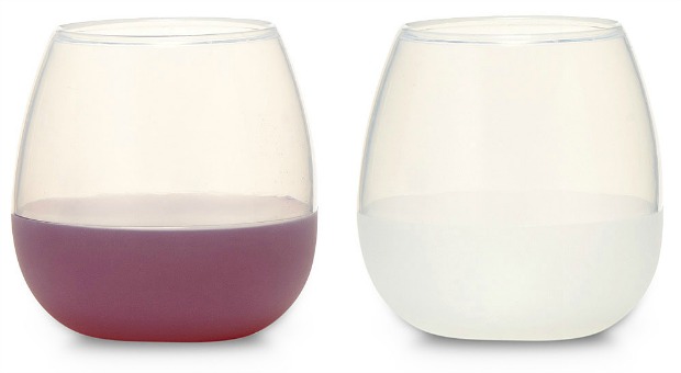 Silicone Wine Glass Set of 2 | UncommonGoods