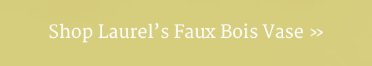 Personalized Faux Bois Vase | UncommonGoods