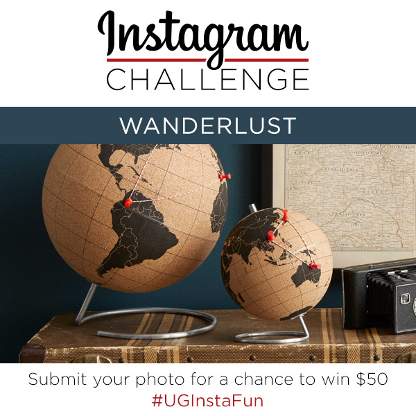 Instagram Challenge | Wanderlust | UncommonGoods