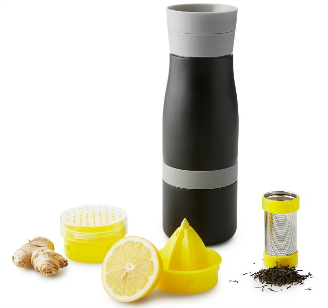 Citrus and Ginger Tea Infusing Bottle | UncommonGoods