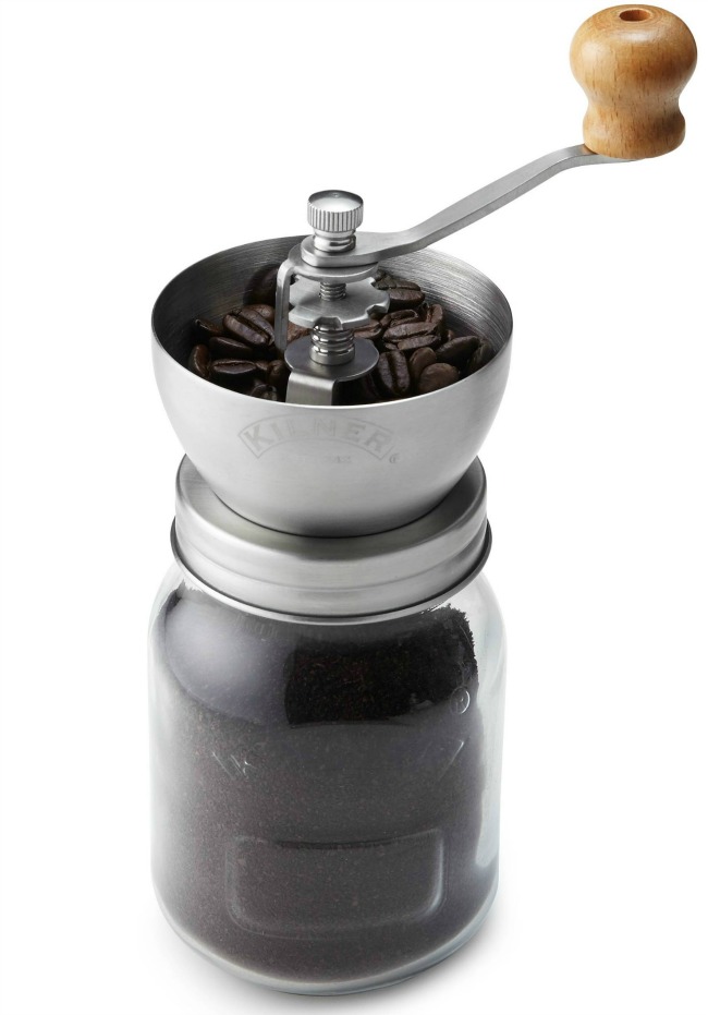 Mason Jar Coffee Grinder | UncommonGoods