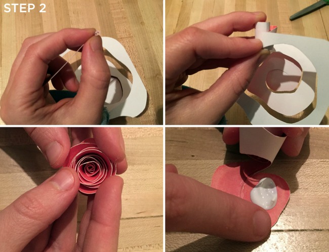 DIY Paper Flowers: Roses, Step 2 | UncommonGoods