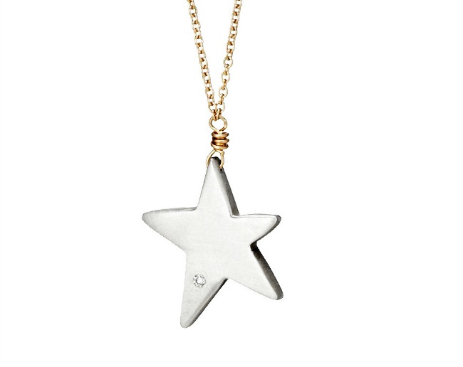 Wish Upon A Star Diamond Necklace | UncommonGoods