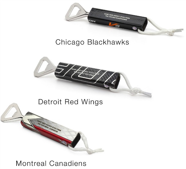 Game Used NHL Hockey Stick Bottle Opener | UncommonGoods