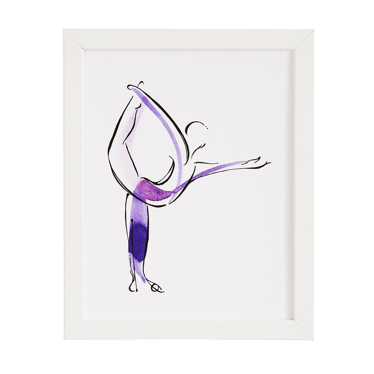 Dancer Pose Print | Yoga Art | UncommonGoods