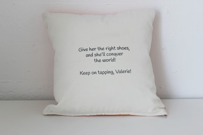 Personal Shirt and Message Pillow - Hobby- Message | UncommonGoods