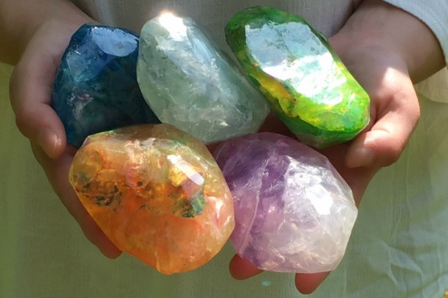 Birthstone Mineral Soaps | UncommonGoods