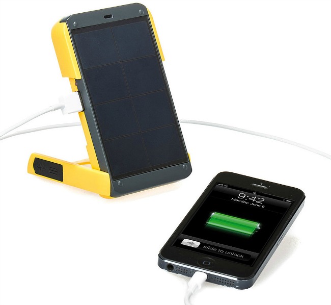 Solar Powered Charger & Light | UncommonGoods
