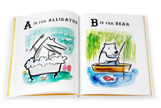 A is for Alligator, B is for Bear
