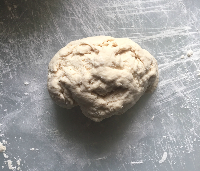 "Is my dough ball supposed to look like a malformed brain?" I wondered. 